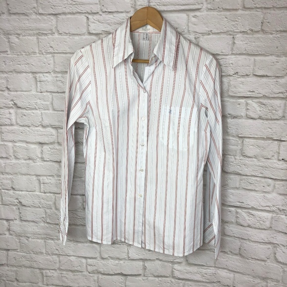 NWOT Madeleine Button Down Shirt Size 10 - 12 - Picture 1 of 6